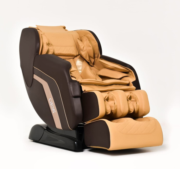 Массажное кресло Gess Afina (Бежево коричневое)